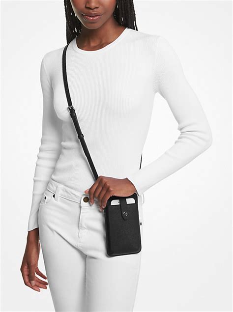 smartphone bag michael kors|Michael Kors saffiano bag.